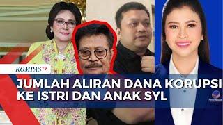 Rincian Aliran Dana Korupsi Kementan ke Istri dan Anak Syahrul Yasin Limpo