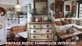 Rustic Farmhouse Decor: Vintage Inspired Home decor Ideas #decoration #farmhouse #rusticdecor