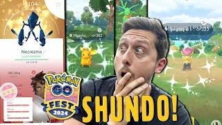 *SHUNDO* Necrozma & Shiny Jangmo-o! Global Pokemon GOFest