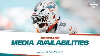 Jalen Ramsey meets with the media after #NEvsMIA | Miami Dolphins