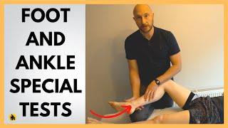 Foot And Ankle Special Tests