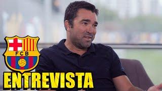 ENTREVISTA DECO: FICHAJES, XAVI, FLICK, CHAMPIONS ...