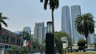 JAKARTA — JALAN SIANG DI MEGA KUNINGAN JAKARTA SELATAN WOW INDAH NYA