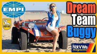 EMPI x Meyers Manx Dream Team Buggy DB & HotVWs May 2023 Issue Cover Buggy!