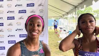 Keni Harrison Wins NYC Grand Prix 100m Hurdles in 12.29 Over Alaysha Johnson