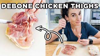 How to Debone Chicken Thighs the Easy Way