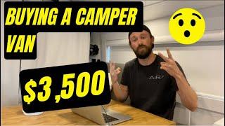 How to buy a camper van for CHEAP !! (BUDGET VANLIFE)