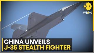 China Unveils J-35 Stealth Fighter Debuts At Zhuhai Air Show | WION