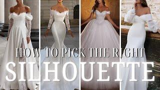 The 4 Must-Know Wedding Dress Silhouettes and Who They Flatter