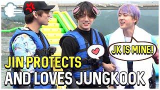 How BTS Jin Protects, Loves And Takes Care Of Jungkook