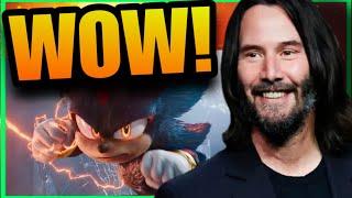 Keanu Reeves as Shadow? | SONIC 3 Trailer REACTION