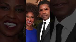 Denzel Washington and Pauletta Washington  story #shorts #love #celebrity #celebritycouple