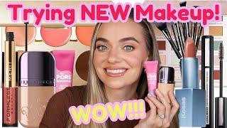 Trying New Makeup PR and Viral Makeup TESTED! NEW Urban Decay Foundation, Benefit Matte Primer!