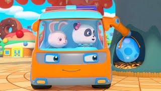 Monster Truck's Looking for Surprise Eggs | Monster Cars | Kids Songs | BabyBus - Cars World