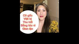 Cô gốc việt ở Mỹ Gian lận bằng làm tóc
