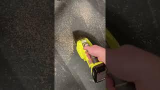 Ryobi Evercharge Hand Vacuum in action! P714TH Ultimatetoolreviews.com