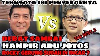 PENASARAN  Awal mula debat panas Rocky Gerung vs silfester