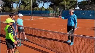 Limpieza de juego. Estructura de la clase de tenis.