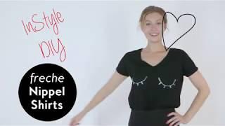 InStyle D.I.Y: Nippelshirts selber machen