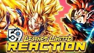 AFTER 4 LONG YEARS!!! HE'S HERE! REACTING TO VIDEO AND STUFF WITH @59Gaming  | Dragon Ball Legends