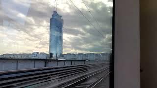 U6 Mitfahrt Floridsdorf nach Spittelau (U-Bahn Wien Bombardier/BWS/Lohner Type T)(16.10.2023)