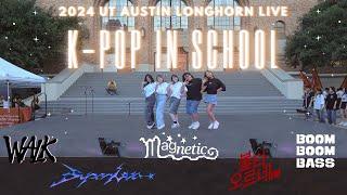 [KPOP IN SCHOOL AUSTIN] LONGHORN LIVE 2024 UT Austin (NCT 127, ILLIT, AESPA, BTS, RIIZE) | ATX KDC