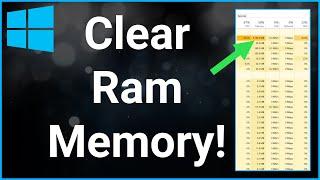 How To Clear Ram Cache Memory On Windows 10