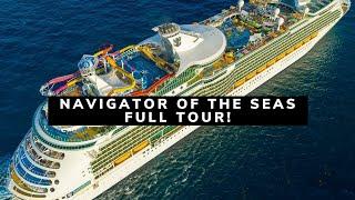 Navigator of the Seas Full Tour 2023 | Restaurants, Activities, Balcony Cabin