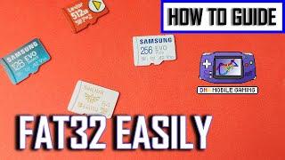 Format your SD Card to FAT32 Easily How to guide Don't Forget To Read The Install File