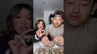 TRYING QUAIL EGGS WITH MY BROTHER