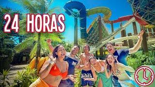 24 HORAS NO MEGA PARQUE AQUÁTICO !!!