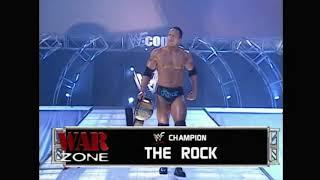 The Rock Entrance as WWE Champion - WWE RAW After SummerSlam 08/28/2000