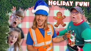 Handyman Hal helps Benji find a Christmas Tree | Gingerbread Cookies with Friends