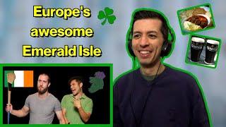 Geography Now! Ireland | Danish guy reacts - FIRST TIME REACTION