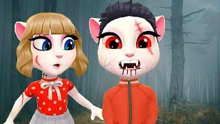 My Talking Angela Glow Up into Vampire! My Boyfriend is Vampire!