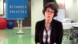 Louise Demers, professeure-chercheure à l'École de réadaptation de l'Université de Montréal