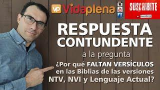 Por qué FALTAN VERSÍCULOS en las Biblias de las versiones NTV, NVI y TLA, y qué dice Jhon Macarthur