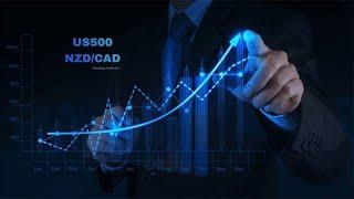 ForexDaily:US500 & NZD/CAD trading chart  AnAlysis