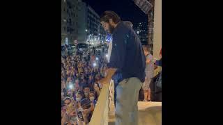 CAN YAMAN IN ITALY  | FANS ON ROAD #Shorts