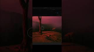 Pixelmator Pro 3 - Landscape Transformation to Blood Moon