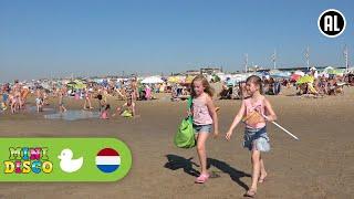 IN DE ZOMER | Kinderliedjes | Op het Strand | Minidisco