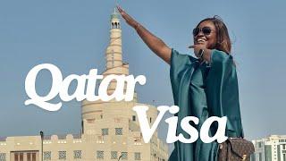 How To Get QATAR VISA IN 2 HOURS - How To Dress // Where To Stay