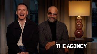 Michael Fassbender and Jeffrey Wright talk spy thriller 'The Agency'