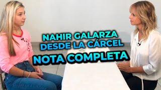 Así fue la entrevista de Mariana Fabbiani a Nahir Galarza desde la cárcel