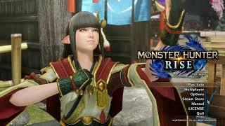 Monster Hunter Rise Main Menu Theme Soundtrack - Extended