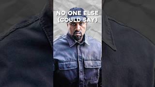 Lyrics Only Kanye Would Say