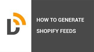 How to generate Shopify RSS feeds. Shopify products or blog RSS feeds