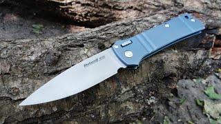 СУПЕР нож АВТОМАТ из РФ Shokuroff Knives M2103