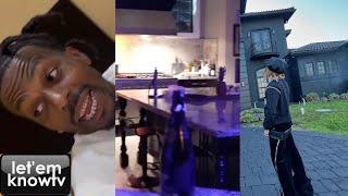 Sauce Walka Shocked By The Size & Beauty Of Trippie Redd's Mansion After Visiting Him In Florida