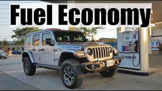 2022 Jeep Wrangler 4XE - Fuel Economy Review + Fill Up Costs